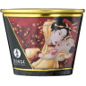 Массажное арома масло в виде свечи SHUNGA SPARKLING STRAWBERRY WINE (КЛУБНИЧНОЕ ВИНО) 170 ml 4508DESC
