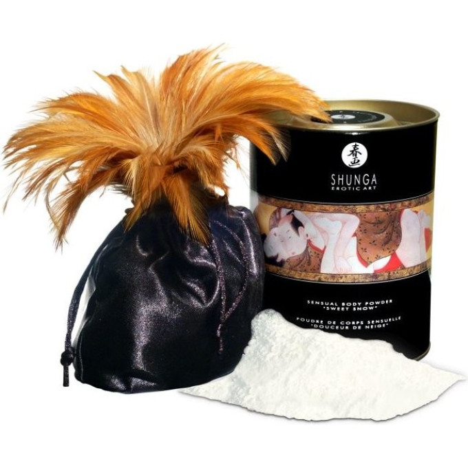 Пудра для тела SHUNGA SWEET SNOW HONEY OF THE NYMPHS (МЕД НИМФ) 3003 SG
